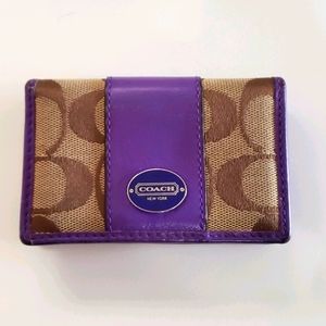 Coach wallet